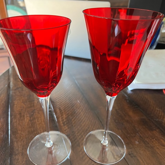 6 Vierti wine and 6 Vierti water glasses - Picture 1 of 1